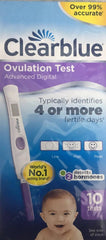 Clearblue Advanced Digital Ovulation Test 10 Tests clearblue,clearblue advanced,issues,ovulation,ovulation test