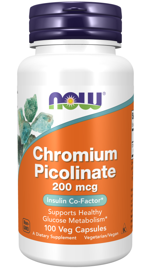 now Chromium Picolinate 200 mcg 100 Veg Capsules google,issues,Now,Now Products,Now suppl,Now supplements