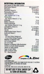 Centrum For Men Multivitamins - 60 Tablets for Optimal Health Centrum For Men,daily vitamins for men,men's health supplements,multivitamins for men,optimized