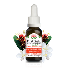 First Light Confident Teens Support Flower Essence Oral Drops 20ml