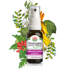 First Light Coping With Change Support Flower Essence Oral Spray 20ml