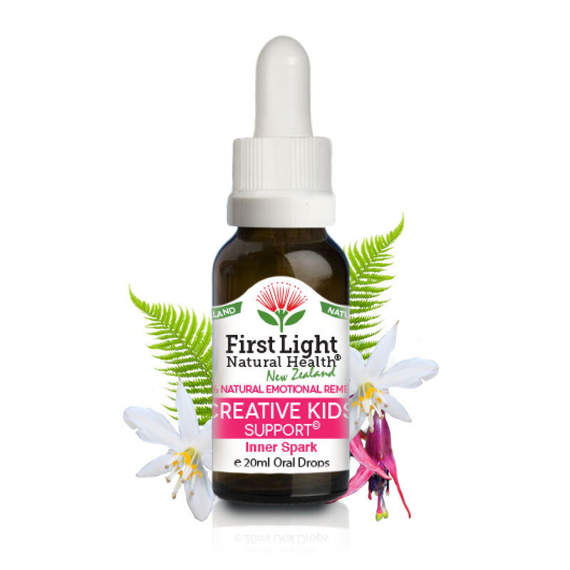 First Light Creative Kids Support Flower Essence Oral Drops 20ml