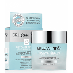 Dr Lewinns Rec Cellular Defense Rich Replenishing Cream 50g Dr Levine Marine Anti-Ageing Day Cream 50g