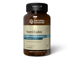 Nature's Sunshine Nutri-Calm 100 tablets issues,natures sunshine,nervous system,nutricalm,stress