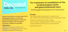 Decozol Oral Gel Candidiasis Treatment 40g - Pharmacist Only Medicine antifungal oral gel,Candidiasis treatment,Decozol Oral Gel,optimized,pharmacist only medicine