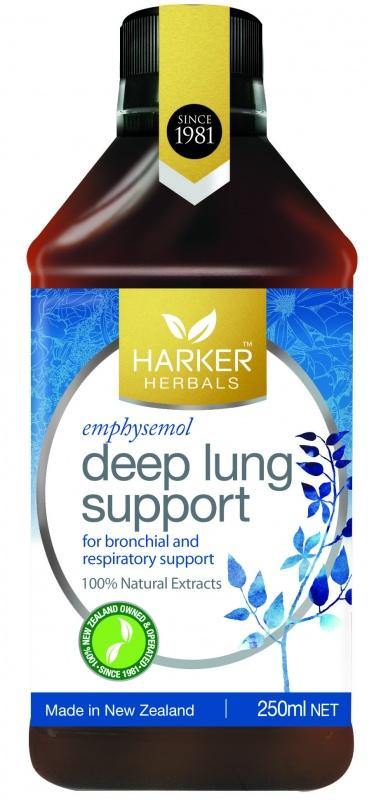 Harker Herbals Emphysemol Deep Lung Support 250mL deep lung support,harker herbals deep lung support,issues