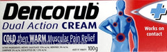 Dencorub Dual Action Cream 100g arthritis,dencorub,inflammation,issues,pain,rub,rubeficient