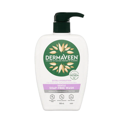 DermaVeen Extra Hydration Gentle Soap Free Wash 500ml Christmas gift,christmas sale,dermaveen,DermaVeen Extra Hydration Gentle Soap Free Wash 250ml,issues,soap free washwash