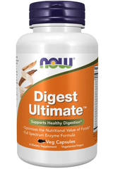 now Digest Ultimate™ 60 Veg Capsules digesting,Digestive Health,Digestive probiotic,issues,Now,Now Products,Now suppl,Now supplements