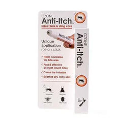 OZONE Anti Itch Bite And Sting Roll-On Stick Soothes Insect Bites And Stings Quickly And Calms Irritation