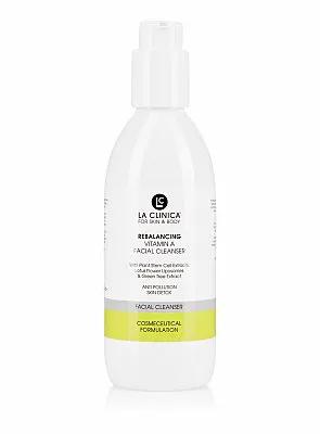 La Clinica Rebalancing Vitamin A Facial Cleanser blemished,effectively cleanse,face and neck area,Facial Cleanser.,hormonally unbalanced skin,issues,luxurious cream cleanser,remove impurities from the skin