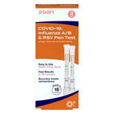 2San Pen Test for Covid-19 Influenza RSV Fast Results Home Test
