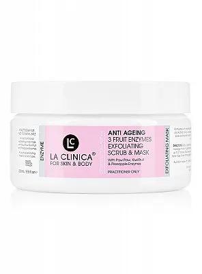 La Clinica Anti Ageing 3in1 Fruit Exfoliating Mask Anti Ageing,exfoliating scrub mask,Fruit Exfoliating Mask,issues,La Clinica Anti Ageing 3in1 Fruit Exfoliating Mask,remove dead skin cells