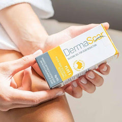 DermaScar Plus E Speeds Skin Regeneration And Moisturizes Vitamin E Enriched Medical Grade Silicone Gel 15g
