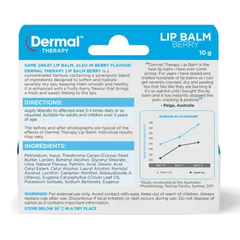 Dermal Therapy Lip Balm Berry 10g Berry Flavoured Lip Balm,Dermal Therapy Lip Balm,Dermal Therapy Lip Balm 10g,Dermal Therapy Lip Balm Berry,Dermal Therapy Lip Balm Berry 10g,Dermal Therapy Lip Balm Mint,Dermal Therapy Lip Balm Mint 10g,Dermal Therapy Lip