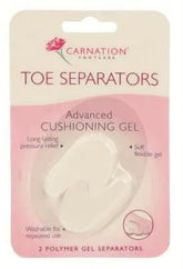 Carnation Toe Separators 2pk Carnation Toe Separators 2pk,issues