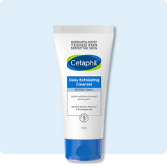Cetaphil Daily Exfoliating Cleanser 178ml Bamboo Extract,cetaphil,cetaphil cleanser,cleanse impurities,Cleanses to remove dirt,Combination Skin,Daily Exfoliating Cleanser,Daily Use,Deep Cleansing,Dermatologist-recommended,Exfoliating Cleanser,Gentle Scrub