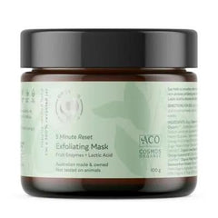 Organic Formulations 5 Minute Reset Exfoliating Mask Gentle Exfoliation For Brighter, Smoother Skin (100 g)