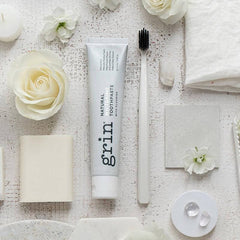 Grin Ultra Smooth Whitening with Fluoride Natural Toothpaste 100g