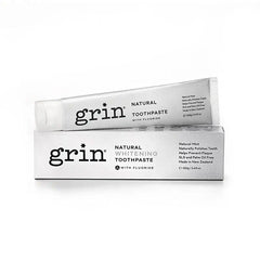 Grin Ultra Smooth Whitening with Fluoride Natural Toothpaste 100g