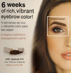 Godefroy Instant Eye Brow Tint Kit 6 Weeks Medium Brown eyebrow,godefroy,issues,tint