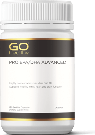 Go Healthy Pro EPA/DHA Advanced 120 softgel capsules brain function,epa/dha,fish oil,Go Healthy PRO EPA/DHA ADVANCED 120 softgel capsules,heart,issues,Supports healthy joints