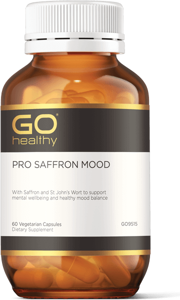 Go Healthy Pro Saffron Mood 60 Veg caps Go Healthy PRO SAFFRON MOOD 60 Vcaps,issues,mood,mood care