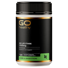 Go Healthy Lecithin 1500mg 120 Capsules