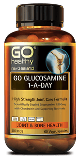 Go Healthy Glucosamine 1-A-Day capsules 2906,clinicians,glucosamine,go,go healthy,Go Healthy Glucosamine 1-A-Day,gohealthy,issues,joint care,jointcare,nutralife,sanderson,swisse