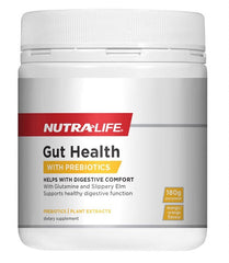 Nutralife Gut Health Powder 180gm ester c,glucose,glutamine,glutamine complex,gut health,issues,nutra life,nutralife,prebiotics,slipper elm