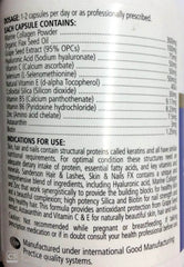 Sanderson Hair Lashes Skin Nails FX 60 Capsules issues