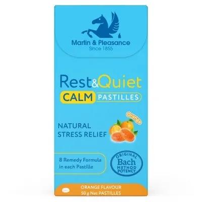 Rest & Quiet Calm Pastilles Orange 50g