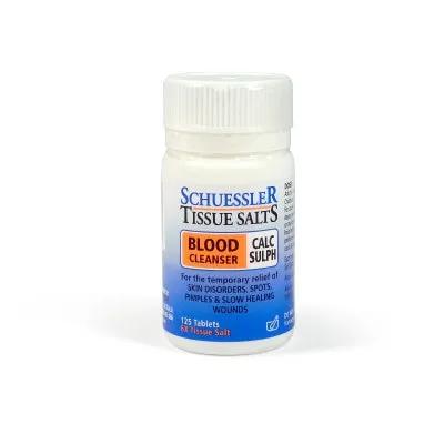 Schuessler Calc Sulph (3. Blood Cleanser) 125 tabs