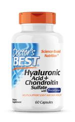 Doctor's Best Hyaluronic Acid + Chondroitin Sulfate 60 Capsules doctor's best,Hyaluronic Acid + Chondroitin Sulfate,issues
