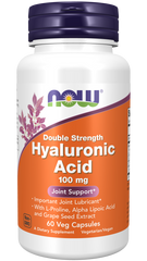 now Hyaluronic Acid, Double Strength 100 mg 60 veg capsules Acid,google,issues,Now,Now Products,Now suppl,Now supplements,Now Vitamins,Rejuvenate with Hyaluronic acid