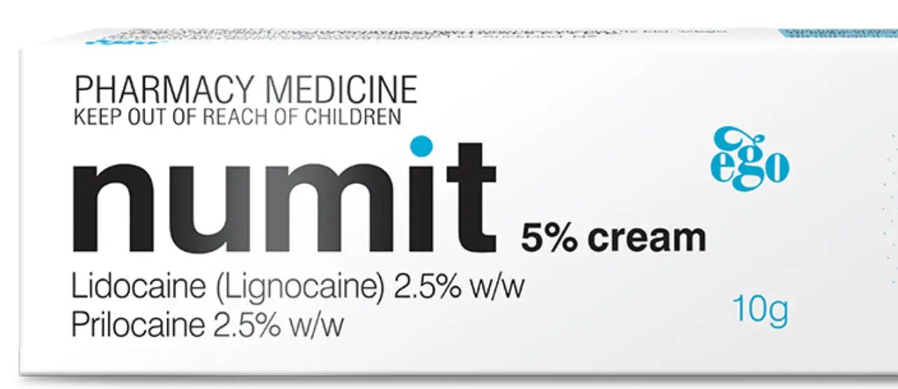 Ego Numit 5% cream 10 gm issues,numb,numit,tattoo