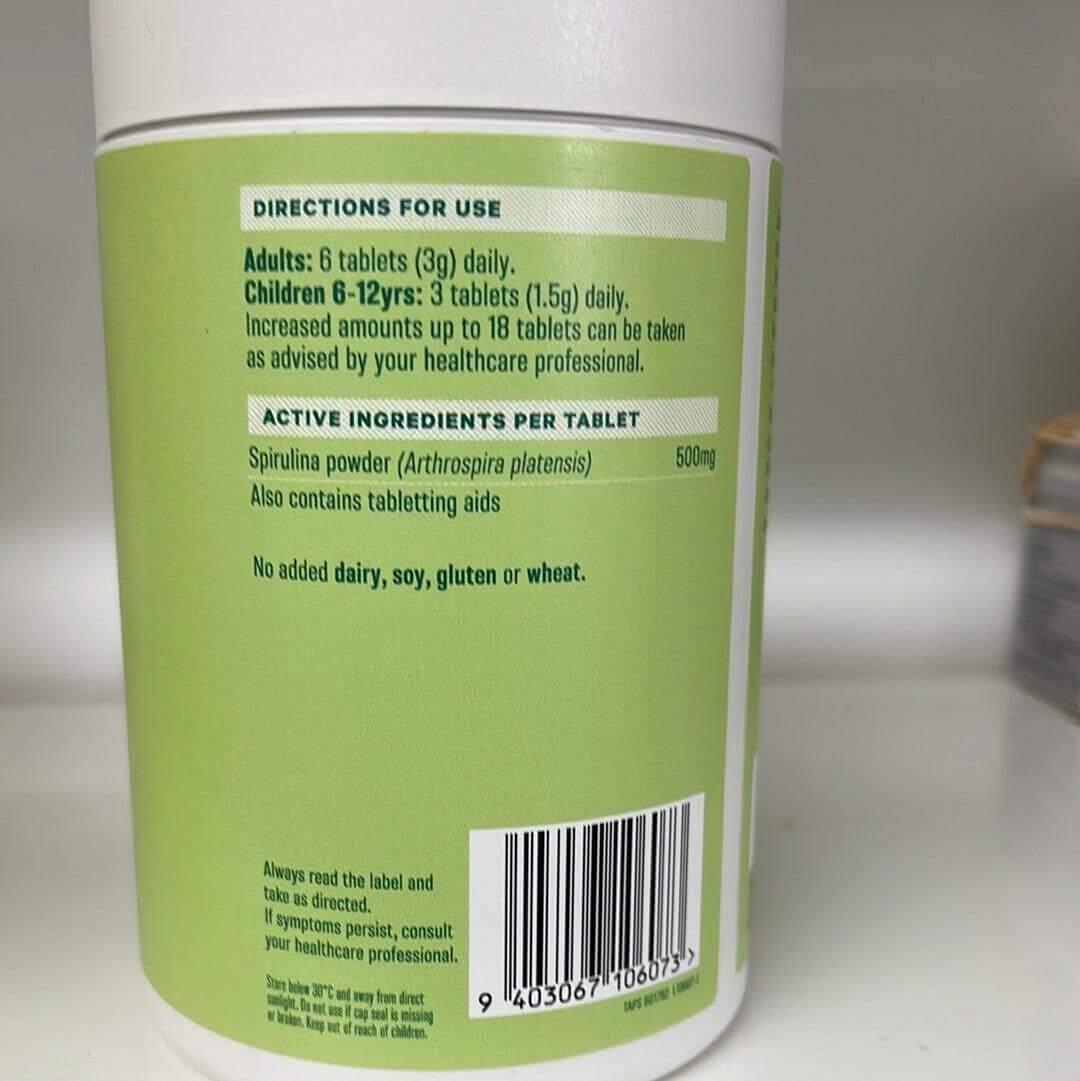 Lifestream Bioactive Spirulina Balance 500mg Tablets Amino Acids,Bioactive,Chlorophyll,Detoxifying,energy,Energy Boost,Iron Source,issues,lifestream,Non-GMO,Nutrient-rich,Plant-based,Pure Water,spirulina,Superfood,Sustainable