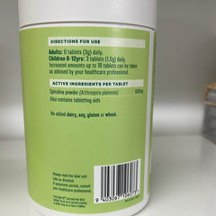 Lifestream Bioactive Spirulina Balance 500mg Tablets Amino Acids,Bioactive,Chlorophyll,Detoxifying,energy,Energy Boost,Iron Source,issues,lifestream,Non-GMO,Nutrient-rich,Plant-based,Pure Water,spirulina,Superfood,Sustainable