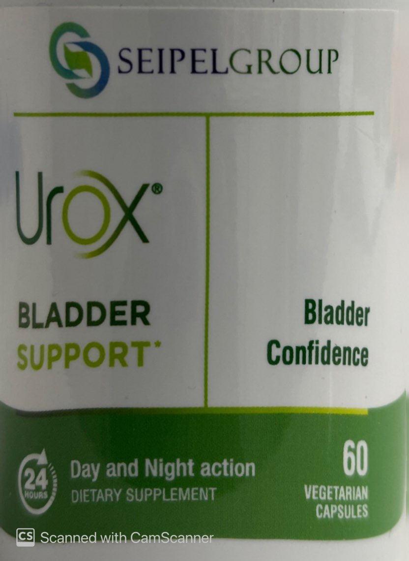 Urox Bladder Support - vegetarian capsules 60 bladder,bladder control,issues,urox