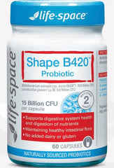 Life Space Shape B420 Probiotic 60 Capsules issues,life,life space,Life Space Shape B420 Probiotic,probiotic