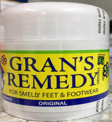 Grans Remedy for smelly feet & footwear Original 50 gm foot powder,gran's remedy,grans,issues,smelly feet
