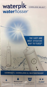 Waterpik Waterflosser Cordless Select White cordless,cordless select,floss,gums,issues,teeth,water flosser,waterflosser,Waterpik,waterproof