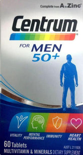 Centrum for Men 50+ Multivitamin - 60 Tablets for Optimal Health Centrum for Men,Men's Vitamins,Multivitamin for Men 50+,Optimal Health Supplements,optimized