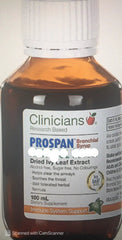 Clinicians prospan bronchial syrup 100ml clinicians prospan,issues,prospan