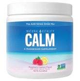 Natural Vitality CALM® Plus Calcium - Raspberry Lemon 226g