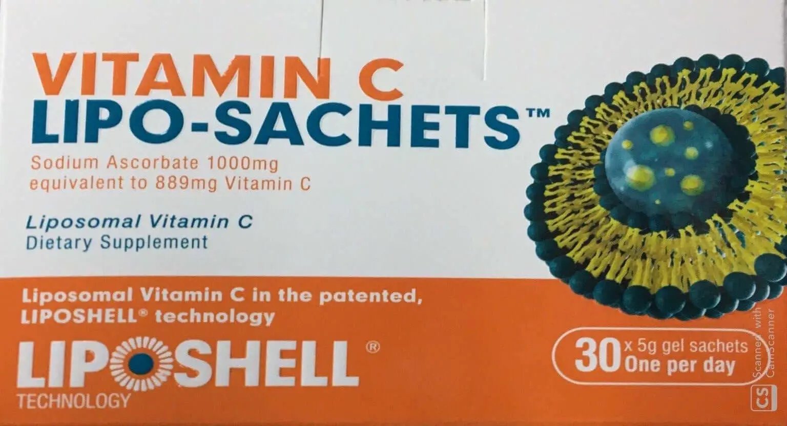 Lipo Liposomal Vitamin C 1000 mg 30 Sachets Original flavour issues,lipo,lipo-sachets,liposachets,liposhell,liposomal,Lypo,lypospheric,vitamin,vitamin c
