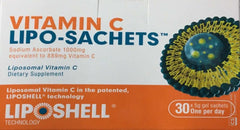 Lipo Liposomal Vitamin C 1000 mg 30 Sachets Original flavour issues,lipo,lipo-sachets,liposachets,liposhell,liposomal,Lypo,lypospheric,vitamin,vitamin c