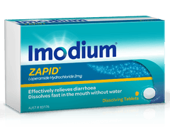 IMODIUM ZAPID TABS 2MG 12 diarrhea,diarrhoea,imodium,issues