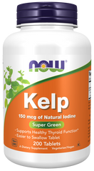 now Kelp 150 mcg 200 Tablets Iodine,issues,kelp,Now,Now Products,Now suppl,Now supplements,Now Vitamins