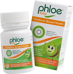 Phloe Kids Bowel health 50 Chewable Tablets brain cognition gut health mood,compromised gut health,Digestion gut health,Digestion gut health probiotic,gut health,Gut Health Postbiotic,issues,kids,Kids Bowel,kids chews,Kids Gut Health,phloe